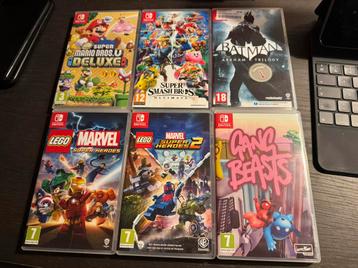 Nintendo switch games beschikbaar voor biedingen