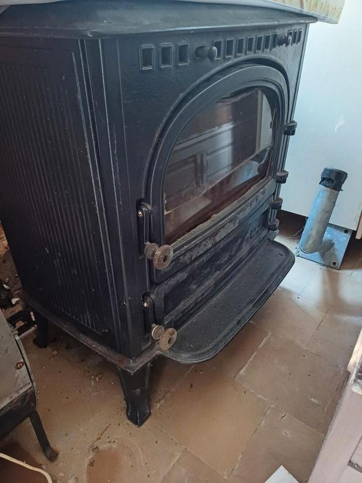 SAEY 92  allesbrander, Huis en Inrichting, Kachels, Zo goed als nieuw, Hout, Ophalen