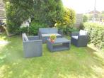 Loungeset Allibert met alle kussens inbegrepen, Jardin & Terrasse, Ensembles de jardin, Enlèvement, Utilisé, Chaise, Sets de jardin