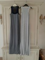 Lange jurken in streep motief, Comme neuf, Taille 36 (S), Bleu, Sous le genou