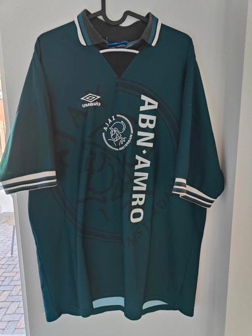Ajax uitshirt 1996 Umbro XL authentieke, originele vintage!, Sport en Fitness, Voetbal, Zo goed als nieuw, Shirt, Maat XL, Verzenden