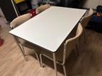 Tafel + 4 stoelen, Huis en Inrichting, Tafels | Eettafels, Ophalen