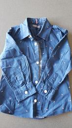 Hemd jongen donkerblauw. Tommy Hilfiger., Kinderen en Baby's, Babykleding | Maat 86, Ophalen, Zo goed als nieuw