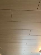 +/- 60m² plafondpanelen licht eiken, Doe-het-zelf en Bouw, Gebruikt, Minder dan 20 mm, Ophalen, Multiplex