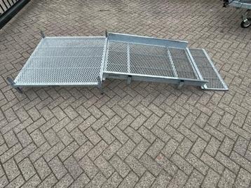 Trident rolstoelrijplaat/rolstoel oprijplaat/rolstoel 35CM