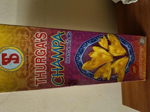 Thurga's Champa wierookstokjes, Huis en Inrichting, Overige Huis en Inrichting, Zo goed als nieuw, Ophalen of Verzenden