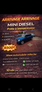 Mini 2012 prete a immatriculée, Autos, Entreprise, Diesel, Achat