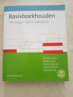 Basisboekhouden van begin- tot eindbalans - 4de editie, Ophalen of Verzenden, Zo goed als nieuw, Hogeschool, Intersentia