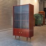 Vintage boekenplank „SICAME” uit de jaren 60, Ophalen, Zo goed als nieuw, Teakhout