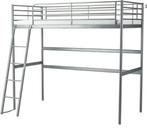 Cadre de lit double Ikea, Maison & Meubles, 100 cm, Gris, Une personne, Enlèvement