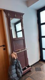 Miroir et porte manteau et rangement chaussures