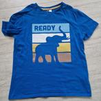 Blauw T-shirt olifant Okaïdi 152, Okaïdi, Ophalen of Verzenden, Zo goed als nieuw, Shirt of Longsleeve