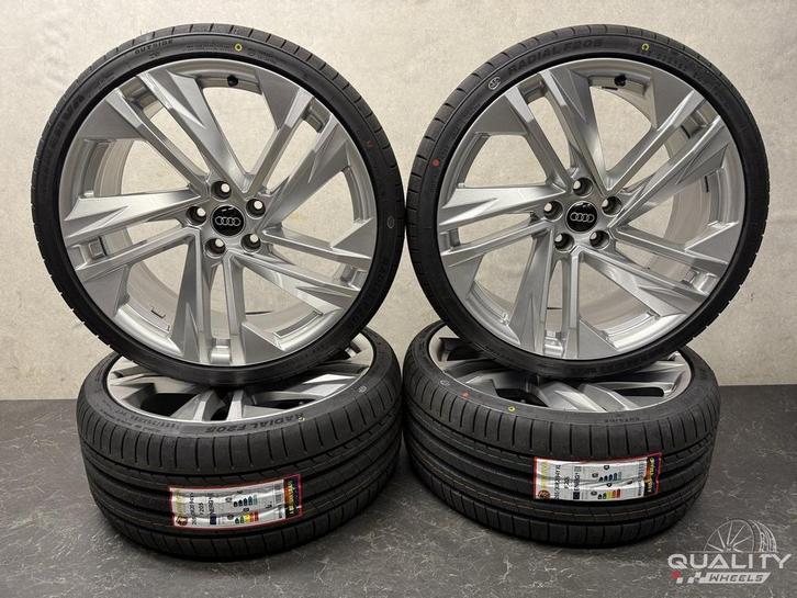 20” Org Audi A5 S5 2007-2026, RS4 B8 Velgen + Banden 265/30/, Auto-onderdelen, Banden en Velgen, Banden en Velgen, Zomerbanden