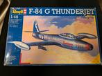 F84G thunderjet 1/48, Hobby en Vrije tijd, Modelbouw | Vliegtuigen en Helikopters, Ophalen of Verzenden, Zo goed als nieuw, Revell