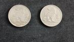 Set van 2 -  5 Frank - Leopold III België 1939, Postzegels en Munten, Ophalen of Verzenden, Overig, Losse munt