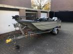 Visboot, Watersport en Boten, Vis- en Consoleboten, Gebruikt, Ophalen of Verzenden, 30 tot 50 pk, 3 tot 6 meter