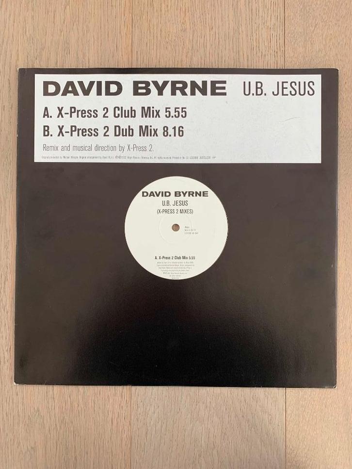 DAVID BYRNE ‎- U.B. Jesus * 12” * TALKING HEADS * NIEUWSTAAT, Cd's en Dvd's, Vinyl | Rock, Zo goed als nieuw, Poprock, 12 inch