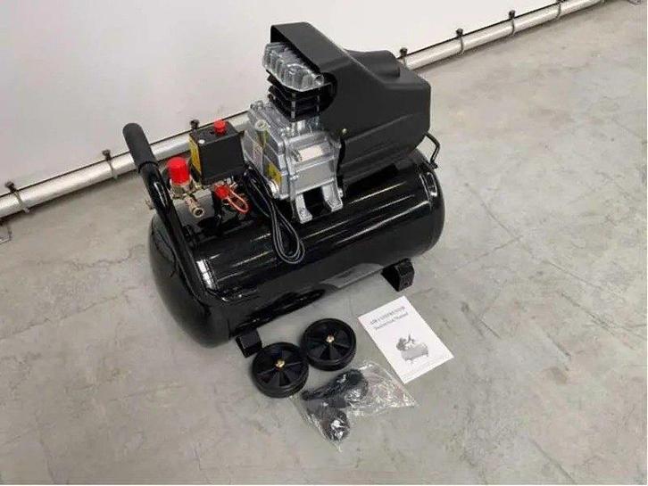 Compresseur d’air 50L, Bricolage & Construction, Compresseurs, Neuf, 6 à 10 bars, 25 à 100 litres, Moins de 200 litres/min, Mobile