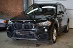 BMW X1 1.5 dA sDrive16 Automaat Navi Garantie SUV EURO6, Autos, BMW, 5 places, Cuir, Noir, Barres de toit