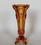 Art-Deco Vaas, persglas, Bohemen (Hermanova Hut)., Antiek en Kunst, Ophalen of Verzenden