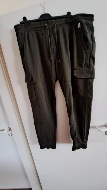 pantalon jogging kaki homme XXL