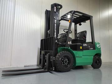 EP EFXZ-251 - 4,8 m Triplex, Li-ion, Free-lift, Side-Shift -, Articles professionnels, Autre propulsion, Chariot élévateur, EP
