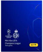 Mini-abonnement Champions Leagues Unions Sint-Gillis, Tickets en Kaartjes