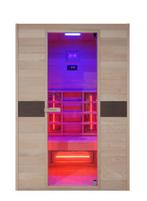 Interline Ruby Infraroodcabine – 2 Persoons, Sport en Fitness, Ophalen of Verzenden, Zo goed als nieuw, Infrarood, Complete sauna