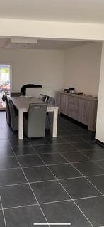 Meubels: tafel met 6stoelen, lange kast,barkast en tv meubel, Huis en Inrichting, Ophalen, Zo goed als nieuw, 6 tot 8 stoelen