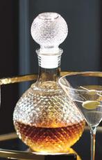 Carafe en verre taillé pour whisky et cognac 1L LIVRAISON GR, Collections, Envoi, Neuf, Autres types