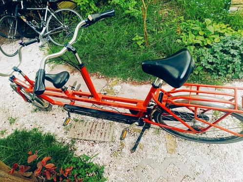 Ouderkindtandem - onderwaterfiets - gratis levering in Gent, Fietsen en Brommers, Fietsen | Tandems, Gebruikt, Ophalen