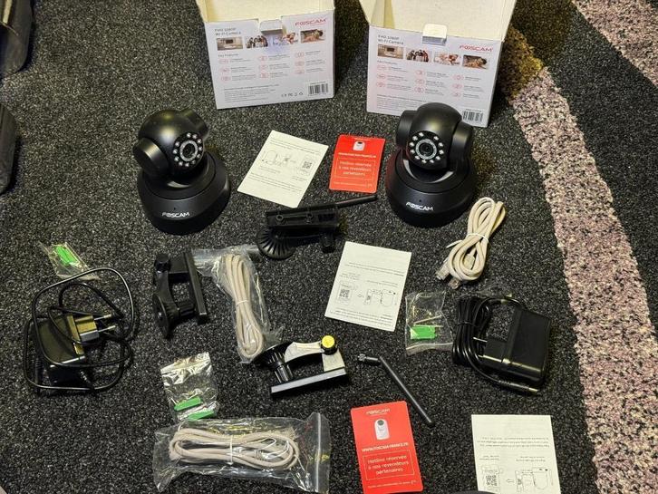 Set van 10 Foscam- en Starcam-camera's, Audio, Tv en Foto, Videobewaking, Nieuw, Binnencamera, Ophalen of Verzenden