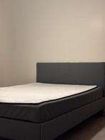 Lit box IKEA 140x200, Maison & Meubles, Chambre à coucher | Lits boxsprings, Enlèvement, 200 cm, Deux personnes, Autres couleurs