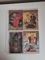 4 originele Belgische Art Nouveau reclamepostkaarten, Enlèvement ou Envoi