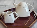 thee- en melkpot in bone china - nieuw, Huis en Inrichting, Keuken | Servies, Nieuw, Ophalen of Verzenden