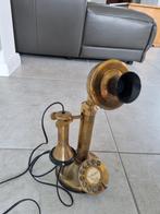 Antique Bell Telephone Brass, Comme neuf, Enlèvement