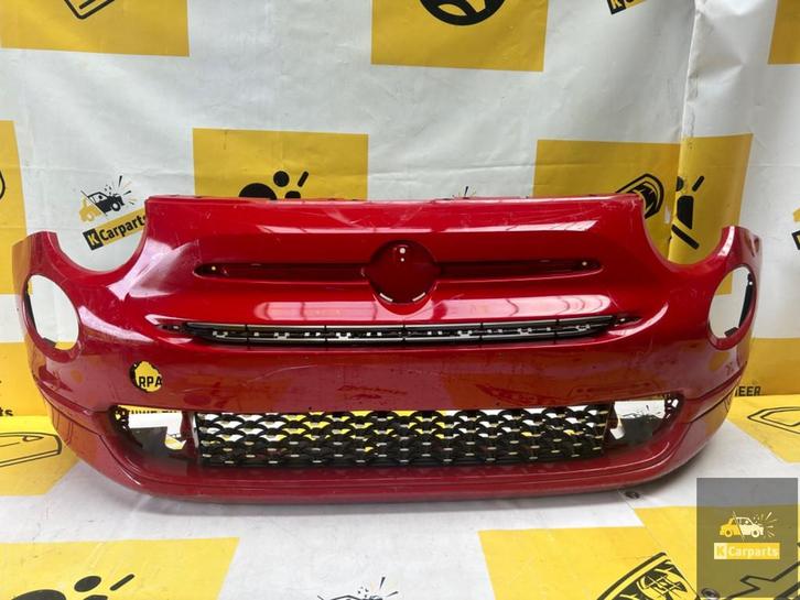 Voorbumper Fiat 500 bumper 735619476 2015-2023 origineel, Auto-onderdelen, Carrosserie, Bumper, Fiat, Voor, Gebruikt