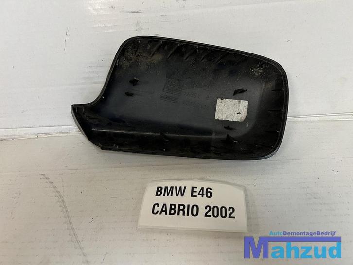 BMW 3 SERIE E46 cabrio rechts zwart spiegelkap 2000-2004, Auto-onderdelen, Spiegels, BMW, Gebruikt, Ophalen of Verzenden
