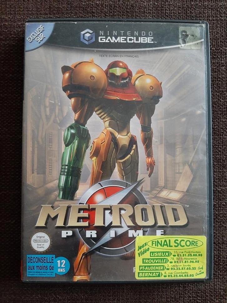 GameCube Metroid Prime FR versie, Games en Spelcomputers, Games | Nintendo GameCube, Zo goed als nieuw, Ophalen of Verzenden