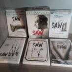 SAW - Coffret dvd Films 1 à 5, Gore, Utilisé, Coffret, Enlèvement ou Envoi