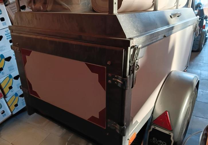 Dichte aanhangwagen in nieuwstaat, Auto diversen, Aanhangers en Bagagewagens, Ophalen