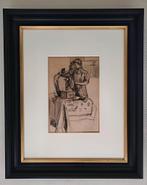 Houtskooltekening omgeving Isaac Israëls, Ophalen of Verzenden