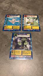 Digimon TCG 1999-2000 bandai gold name rares, Utilisé, Enlèvement ou Envoi