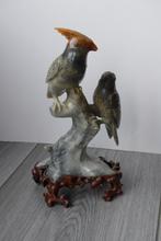Mineraal beeld vogel ( Aziatisch Afkomst ), Ophalen, Mineraal