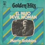 Marty Robbins - El Paso / Devil woman, CD & DVD, Vinyles Singles, Enlèvement ou Envoi, Single, Utilisé, 7 pouces