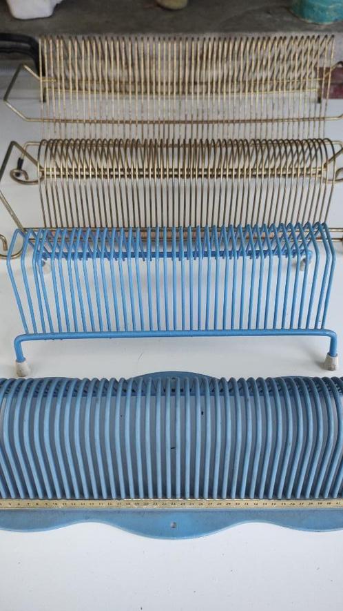 Vintage platenhouders, Verzamelen, Retro, Huis en Inrichting, Ophalen