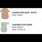 2 kwalitatieve slaapzakjes, Enlèvement