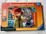 Puzzle Ravensburger XXL Disney « Zootopie » - 100 pcs - 6+, Ophalen, Meer dan 50 stukjes, Zo goed als nieuw, 6 jaar of ouder