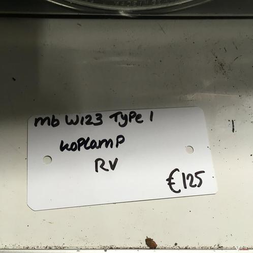 Mercedes W123 Type 1 Koplamp Rechtsvoor, Auto-onderdelen, Verlichting, Gebruikt, Ophalen of Verzenden