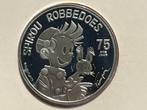 België 5 euro Zilveren Munt Robbedoes Spirou Proof Quality, Ophalen, België, 5 euro, Setje